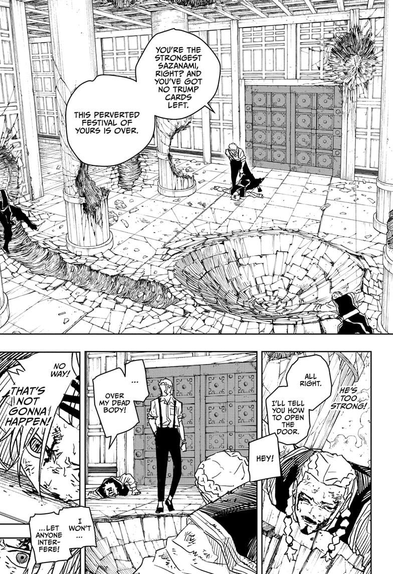 Kagurabachi Manga Chapter 33 page 11 - Defend to the Death scene