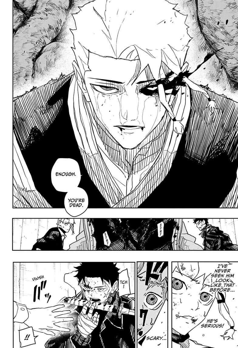 Kagurabachi Manga Chapter 33 page 17 - Defend to the Death scene