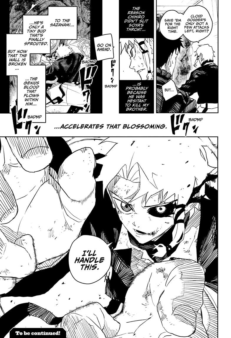 Kagurabachi Manga Chapter 33 page 18 - Defend to the Death scene