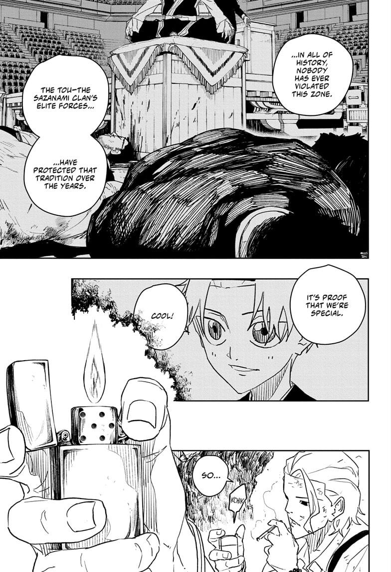 Kagurabachi Manga Chapter 33 page 9 - Defend to the Death scene