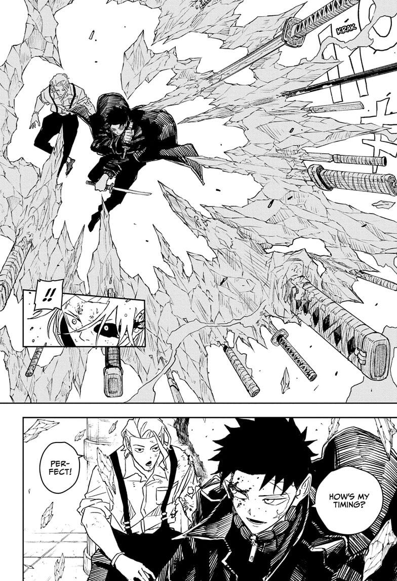 Kagurabachi Manga Chapter 34 page 14 - Duty scene