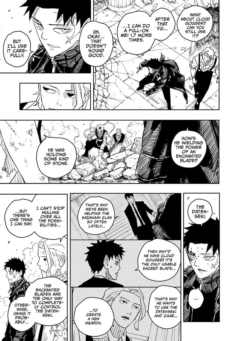 Kagurabachi Manga Chapter 34 page 15 - Duty scene