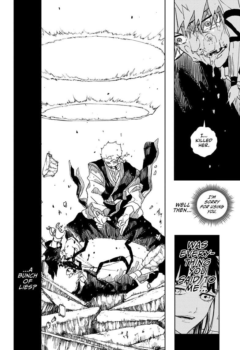 Kagurabachi Manga Chapter 35 page 17 - Cage scene