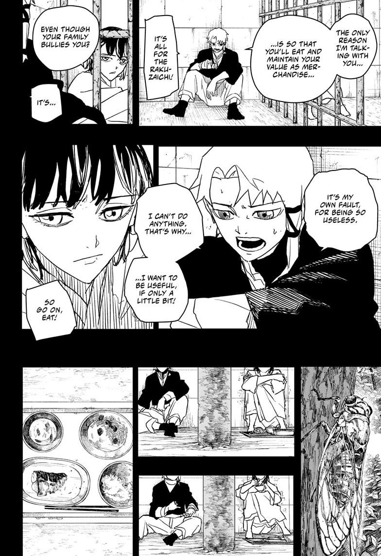 Kagurabachi Manga Chapter 35 page 8 - Cage scene