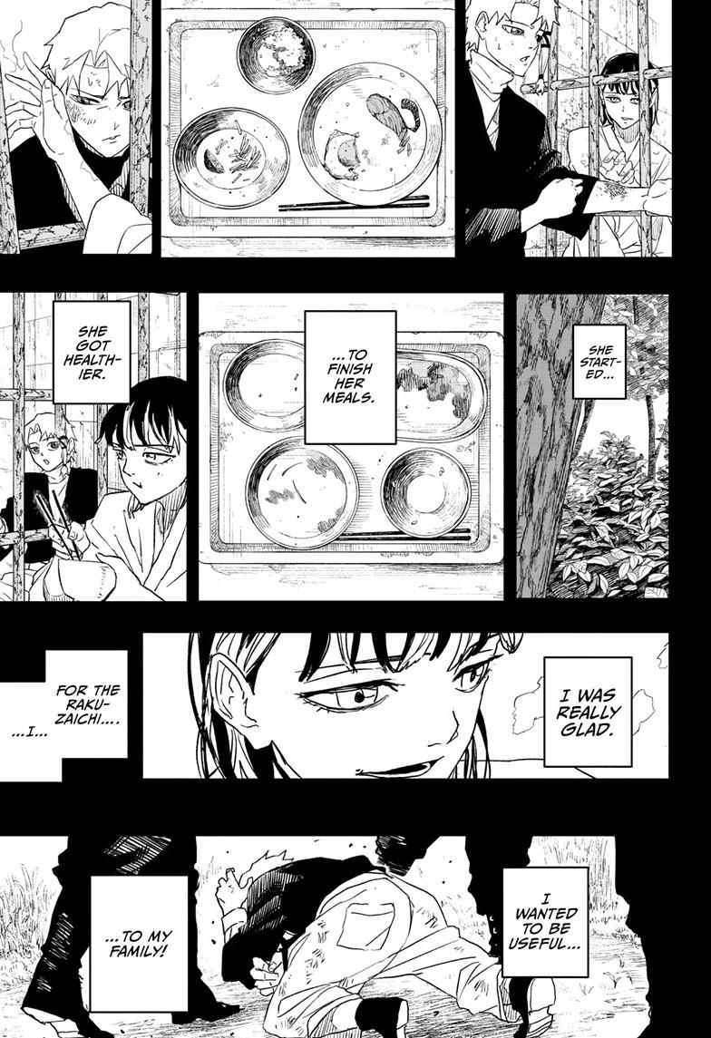 Kagurabachi Manga Chapter 35 page 9 - Cage scene