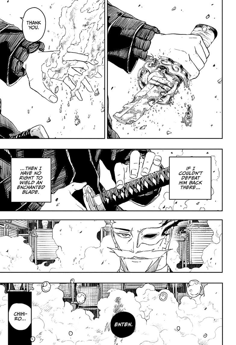 Kagurabachi Manga Chapter 37 page 17 - Equal scene