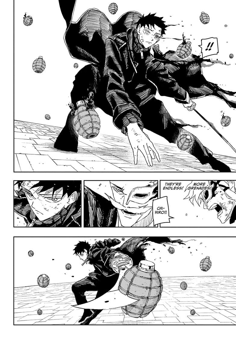 Kagurabachi Manga Chapter 38 page 12 - Race scene