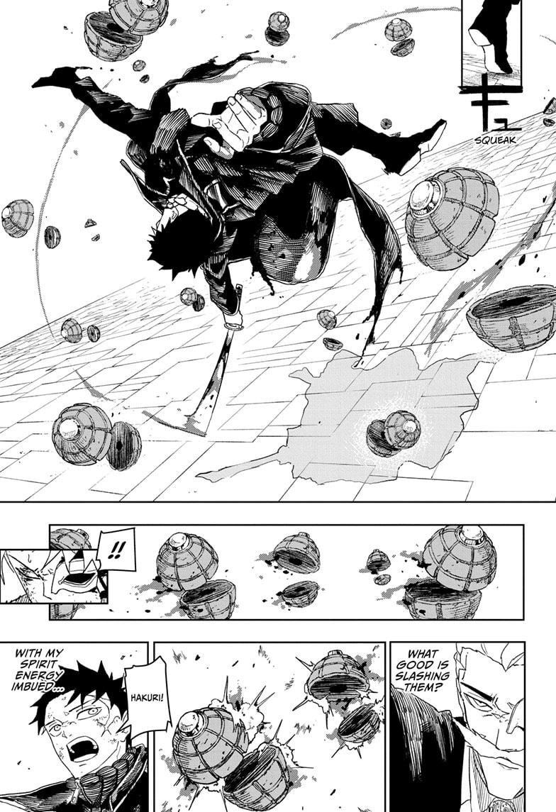 Kagurabachi Manga Chapter 38 page 13 - Race scene