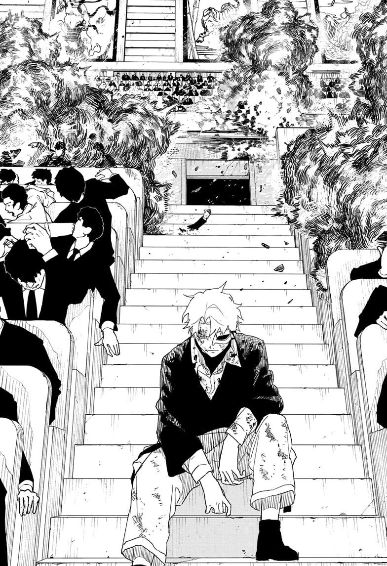 Kagurabachi Manga Chapter 38 page 15 - Race scene