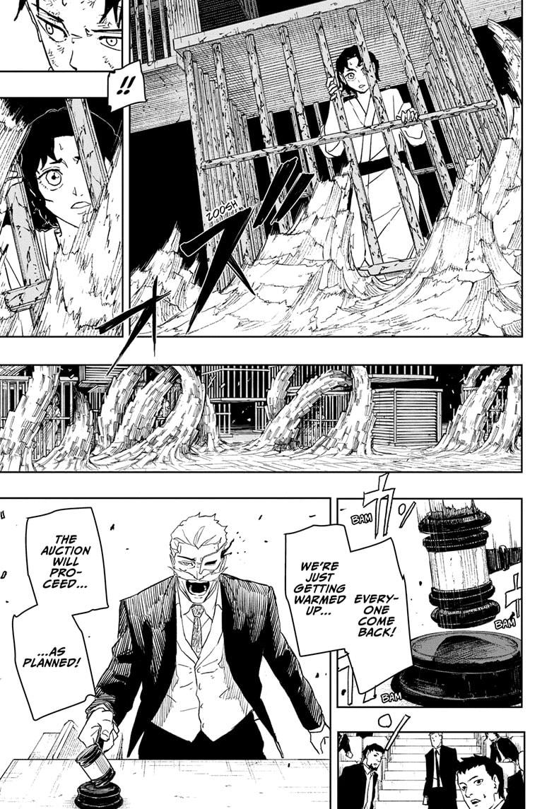 Kagurabachi Manga Chapter 38 page 19 - Race scene