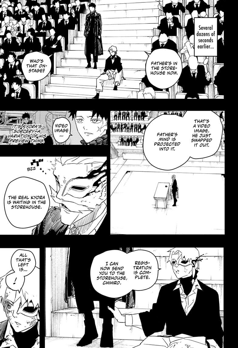 Kagurabachi Manga Chapter 38 page 3 - Race scene