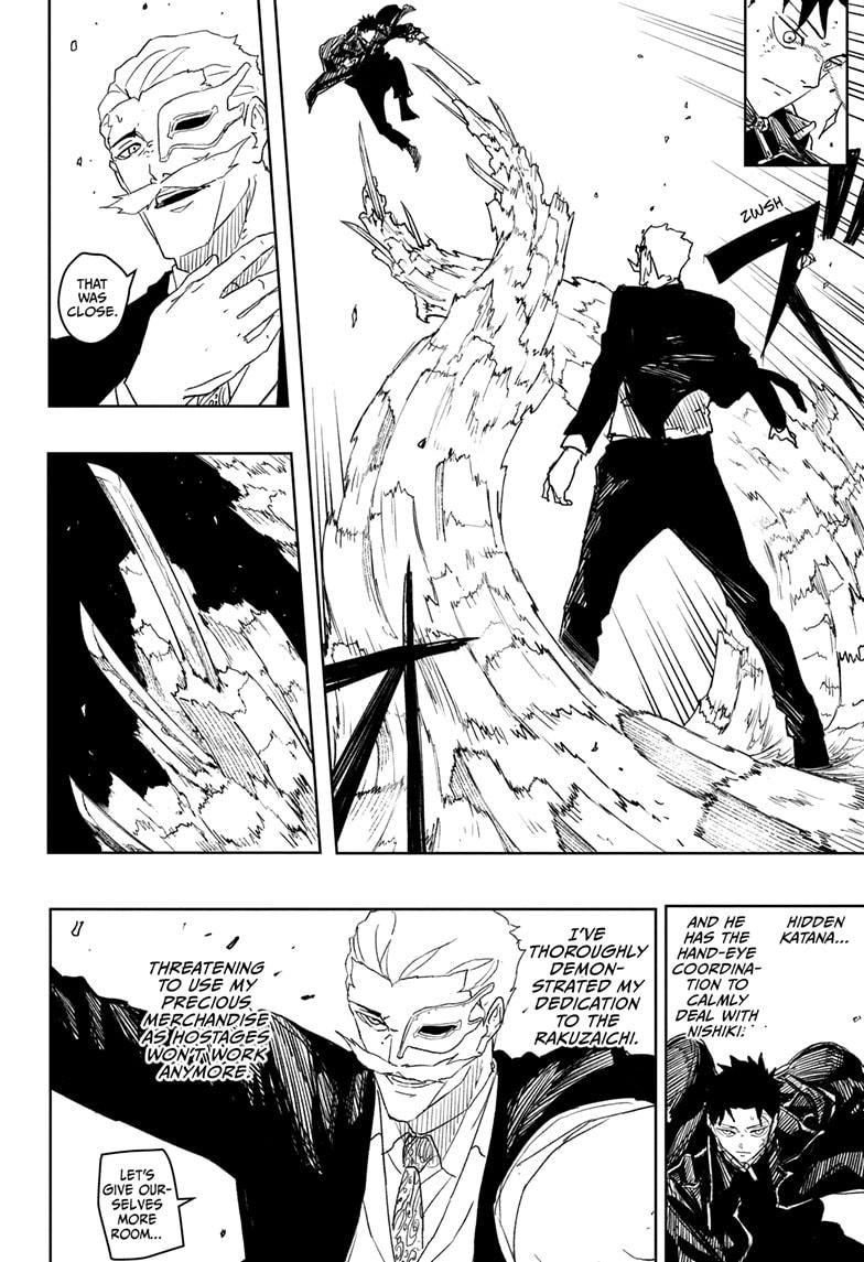 Kagurabachi Manga Chapter 38 page 8 - Race scene