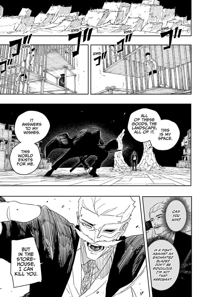 Kagurabachi Manga Chapter 38 page 9 - Race scene