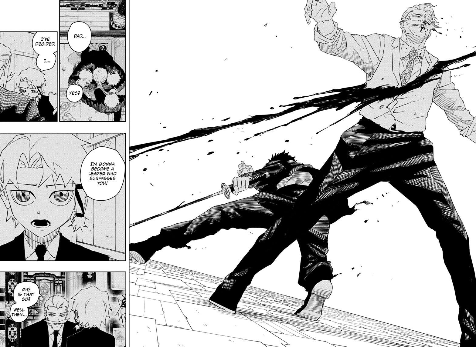 Kagurabachi Manga Chapter 39 page 16 - Surpass! scene