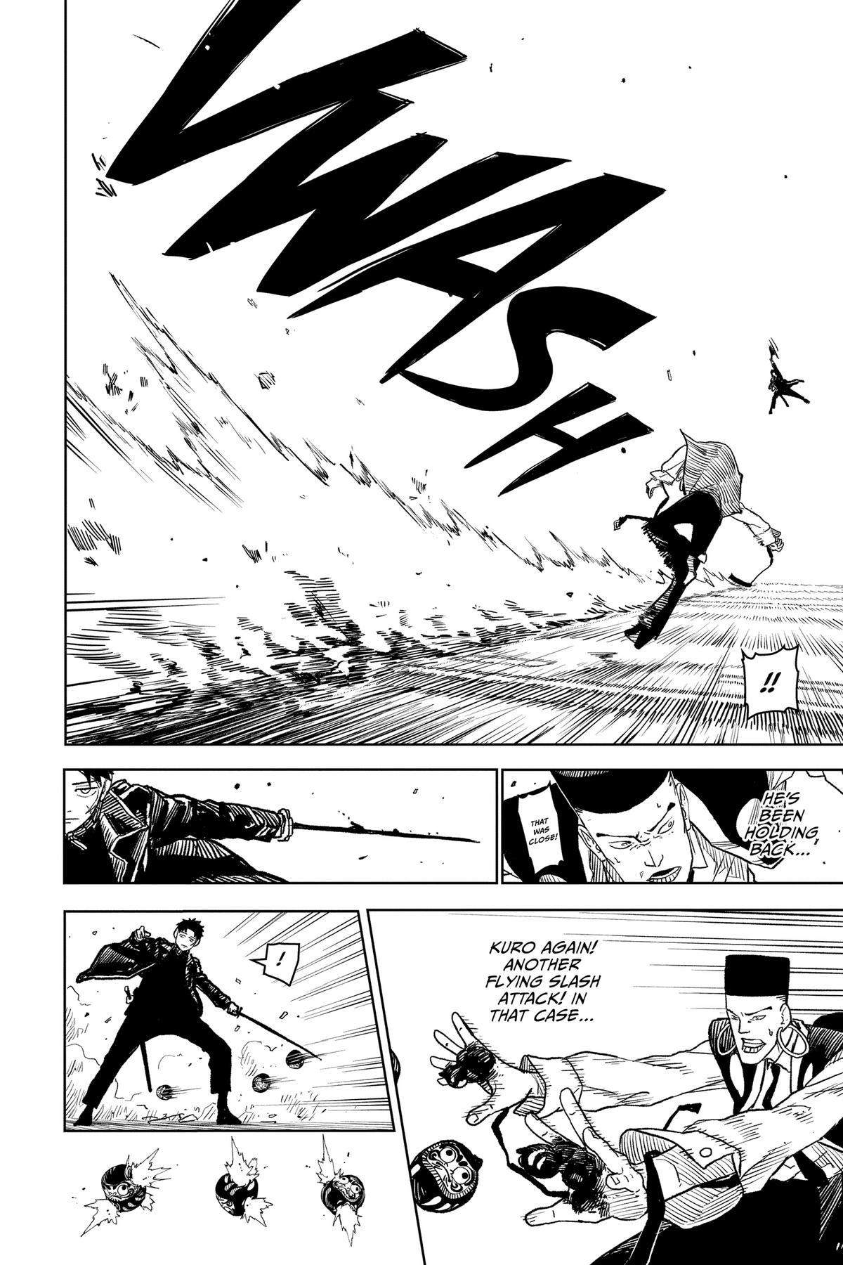 Kagurabachi Manga Chapter 4 page 13 - Sorcery and the Enchanted Blade scene