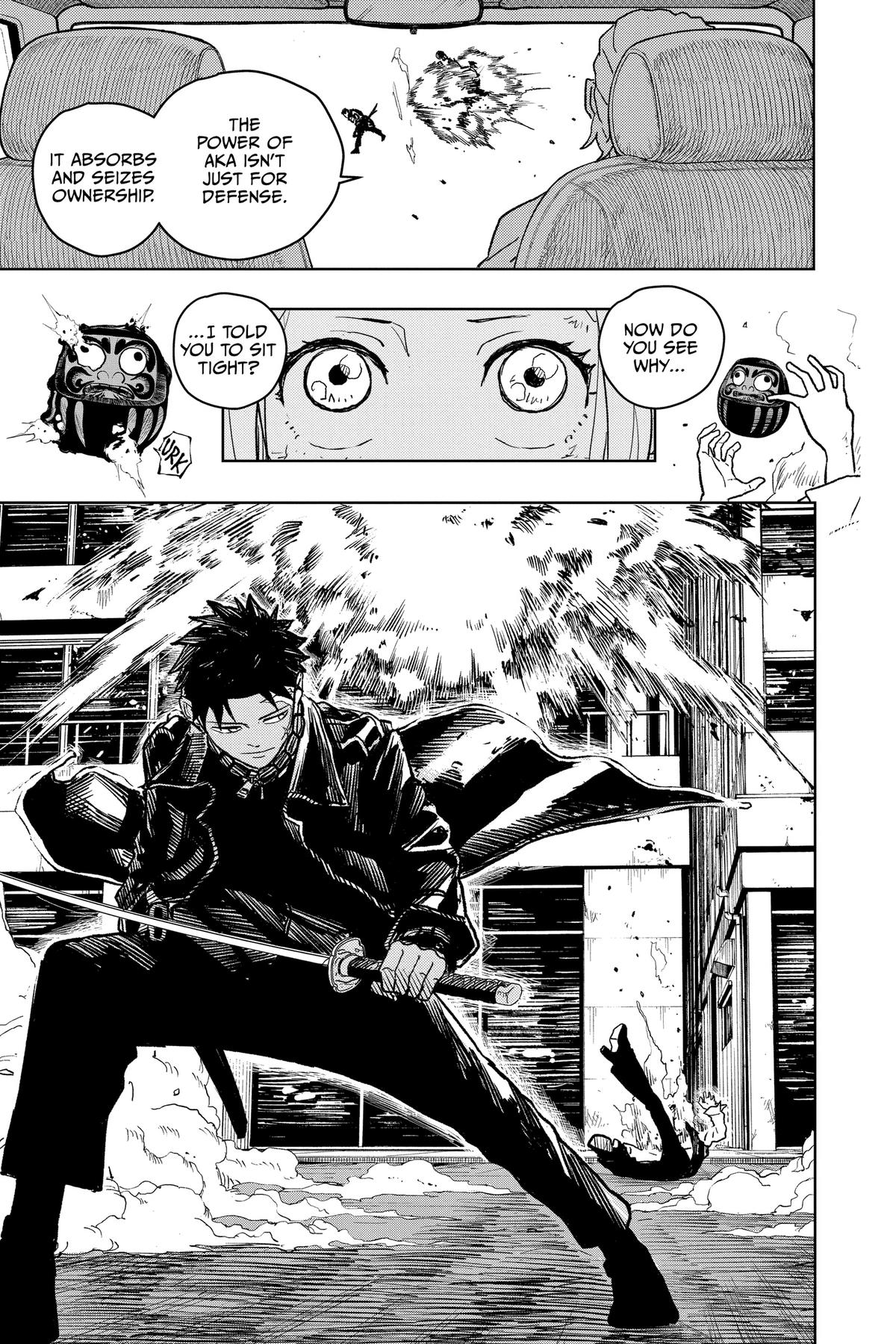 Kagurabachi Manga Chapter 4 page 16 - Sorcery and the Enchanted Blade scene