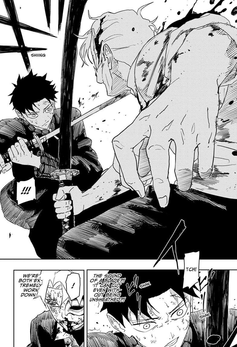 Kagurabachi Manga Chapter 40 page 17 - The Tip scene