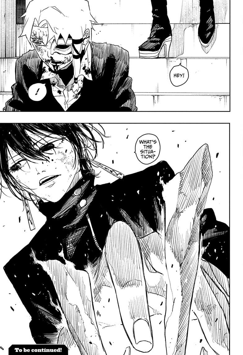 Kagurabachi Manga Chapter 40 page 18 - The Tip scene