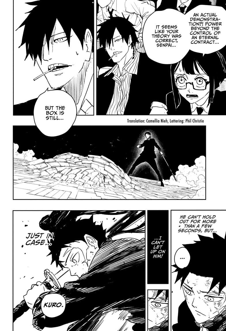 Kagurabachi Manga Chapter 40 page 2 - The Tip scene