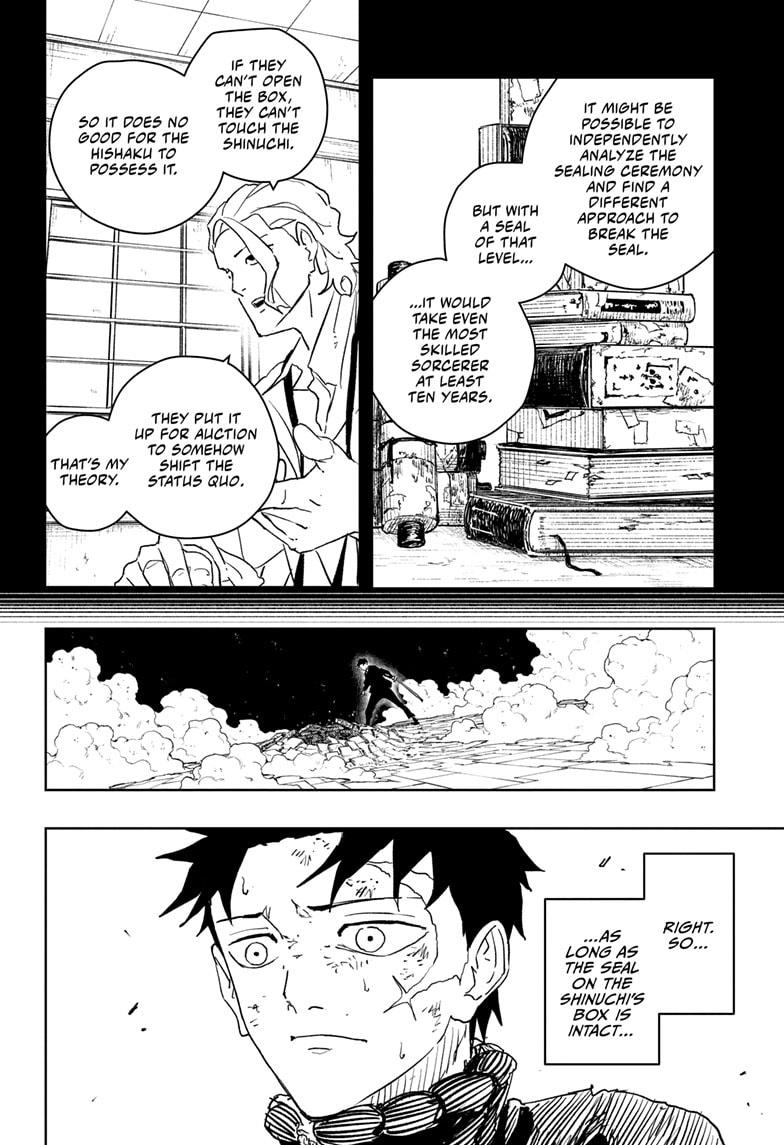 Kagurabachi Manga Chapter 40 page 6 - The Tip scene