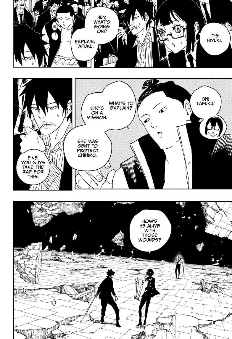 Kagurabachi Manga Chapter 41 page 10 - Fervent scene