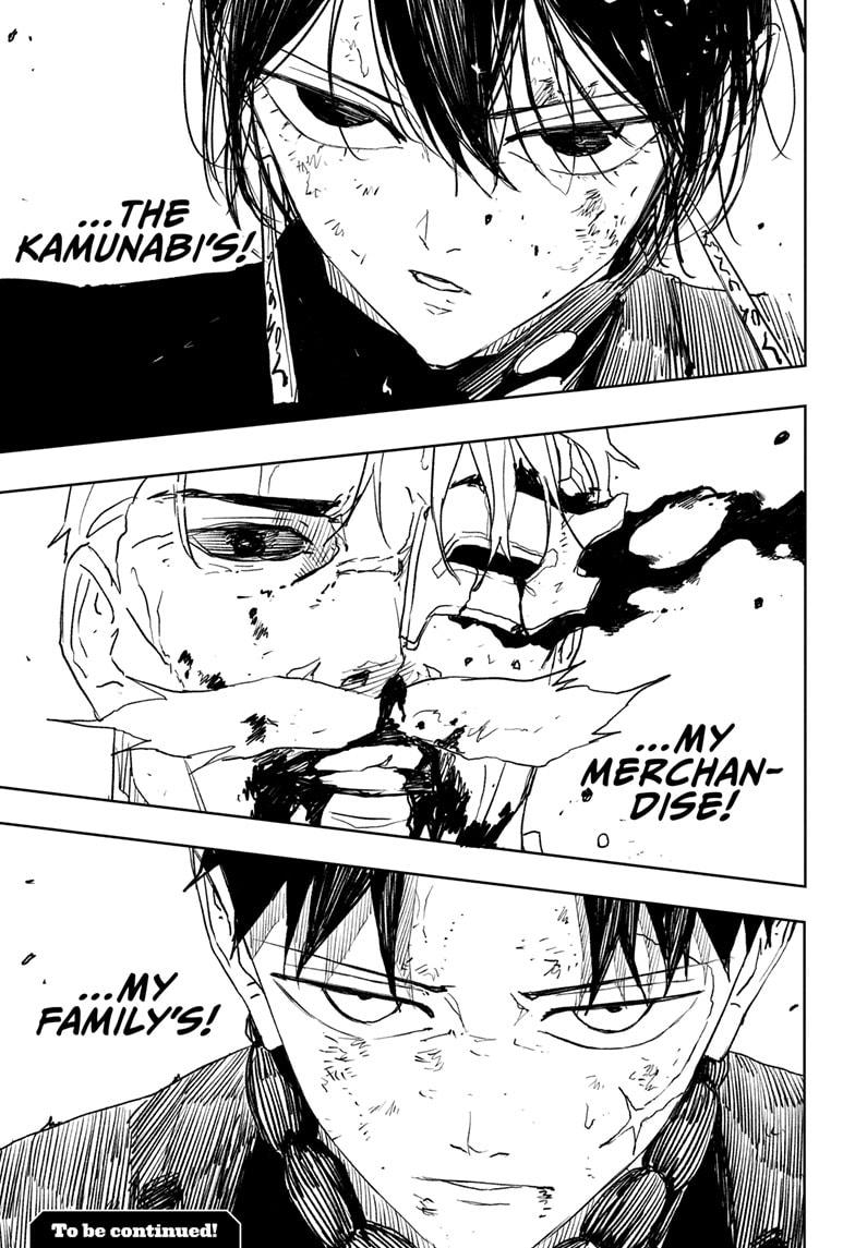 Kagurabachi Manga Chapter 41 page 21 - Fervent scene