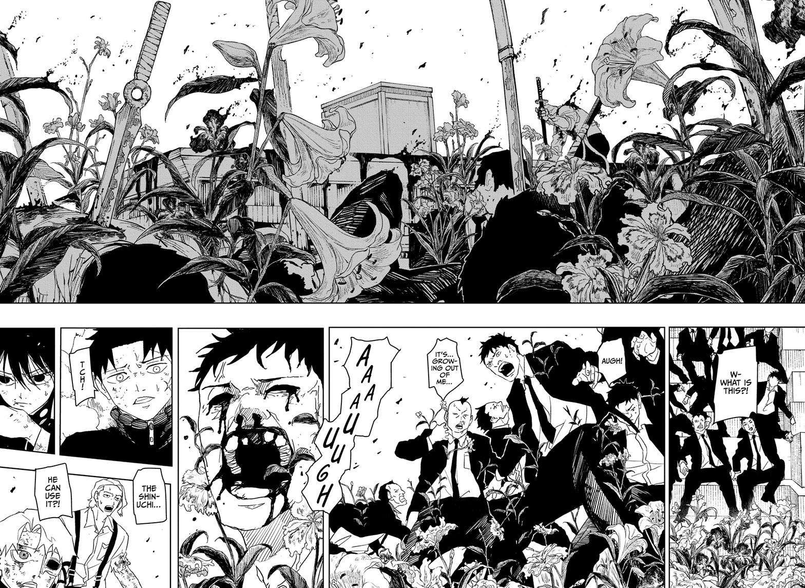 Kagurabachi Manga Chapter 42 page 12 - Everything scene