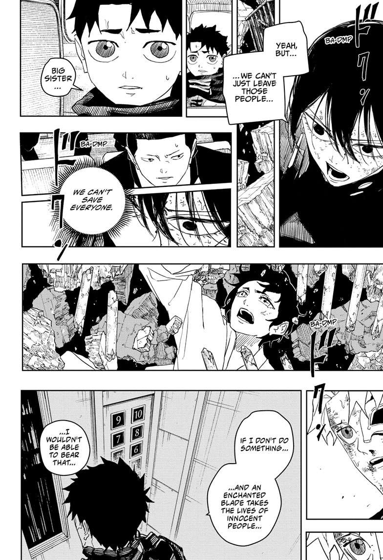 Kagurabachi Manga Chapter 42 page 15 - Everything scene