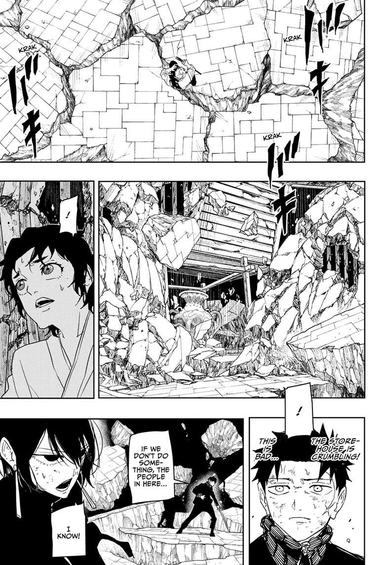 Kagurabachi Manga Chapter 42 page 6 - Everything scene