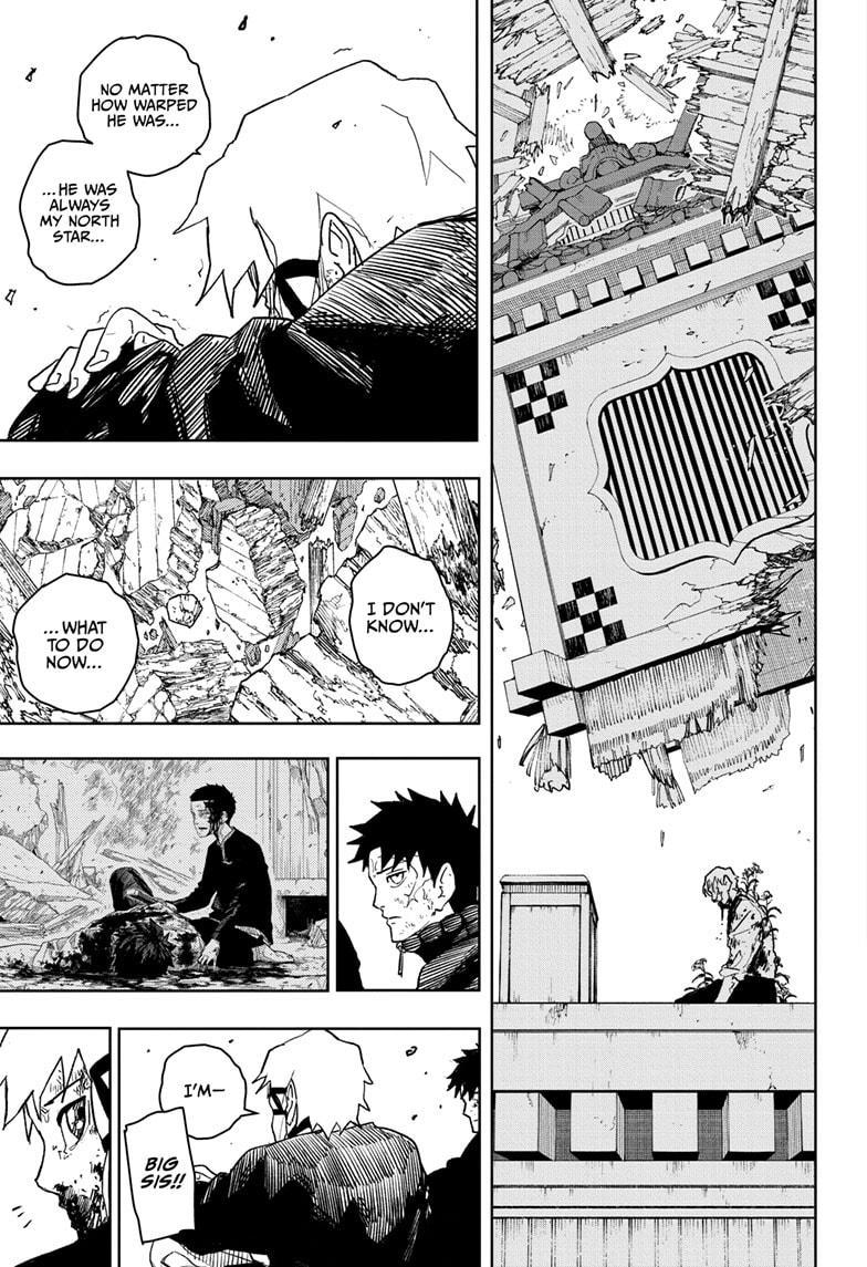 Kagurabachi Manga Chapter 44 page 13 - The Curtain Falls scene