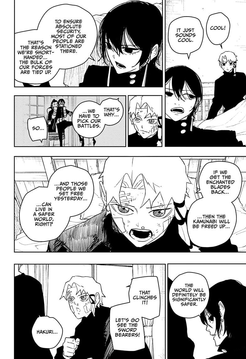 Kagurabachi Manga Chapter 45 page 16 - What Comes Next scene