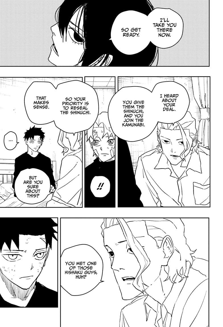 Kagurabachi Manga Chapter 45 page 7 - What Comes Next scene