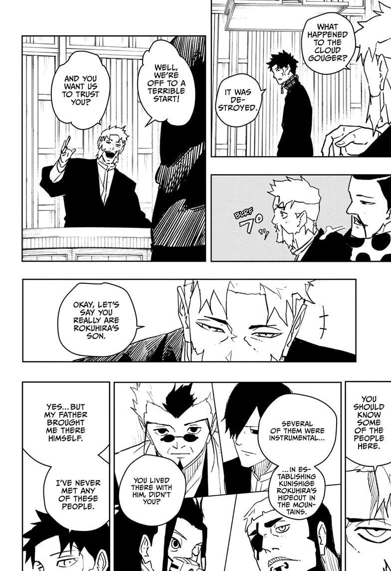 Kagurabachi Manga Chapter 46 page 8 - Unruly Punk scene