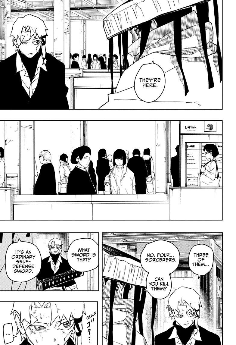 Kagurabachi Manga Chapter 47 page 13 - Uruha scene