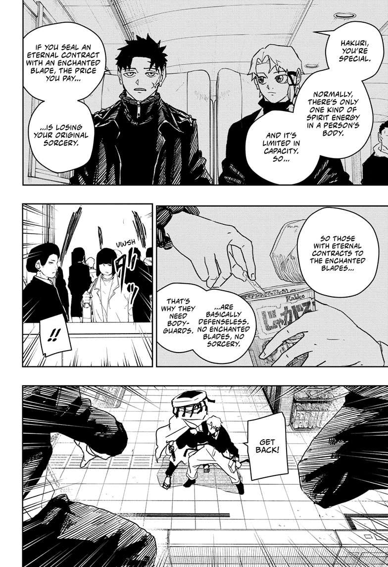 Kagurabachi Manga Chapter 47 page 14 - Uruha scene