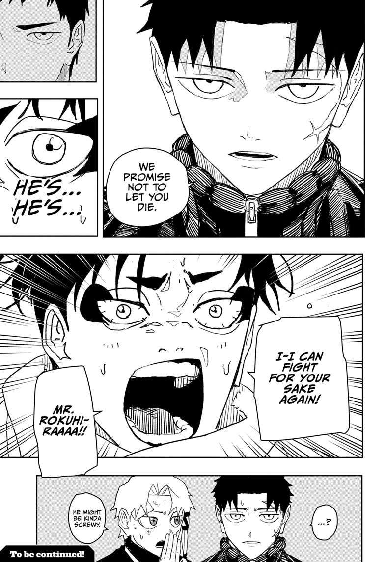 Kagurabachi Manga Chapter 47 page 23 - Uruha scene