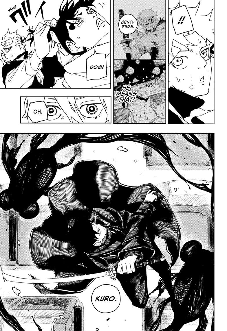 Kagurabachi Manga Chapter 49 page 10 - Deadlock scene