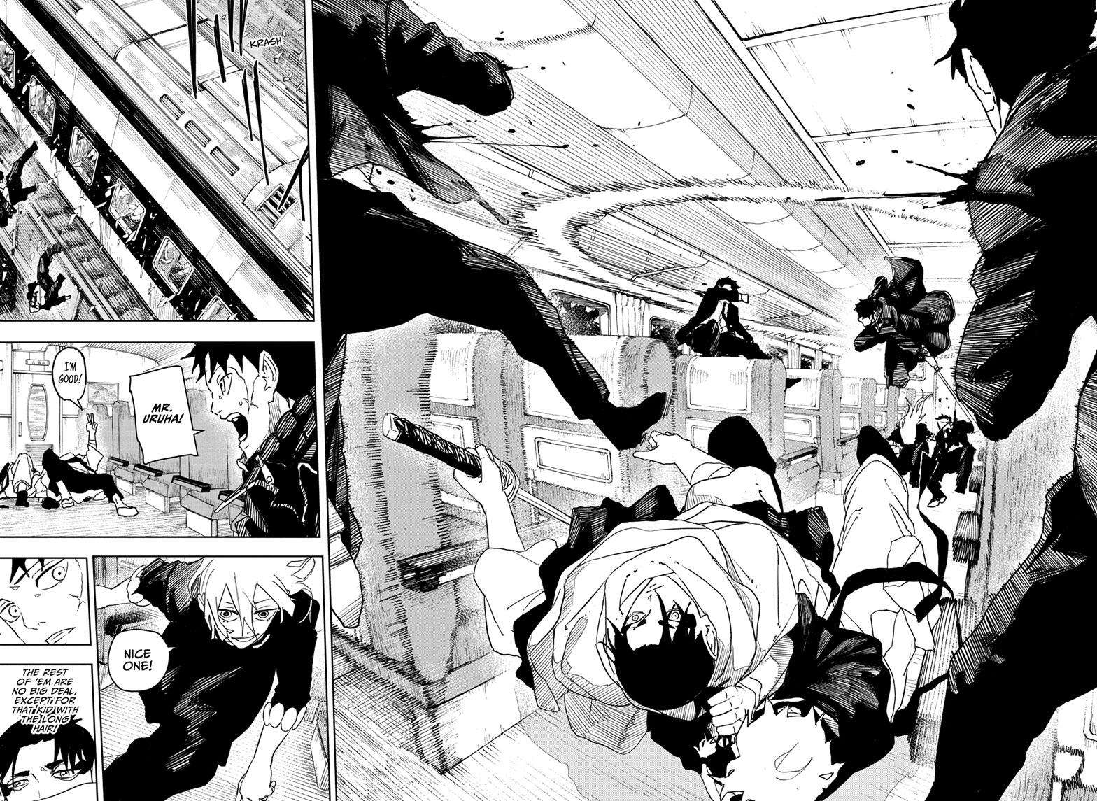 Kagurabachi Manga Chapter 49 page 11 - Deadlock scene