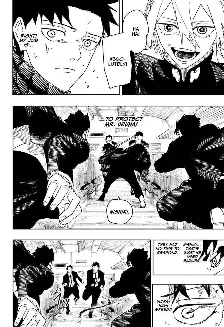 Kagurabachi Manga Chapter 49 page 5 - Deadlock scene