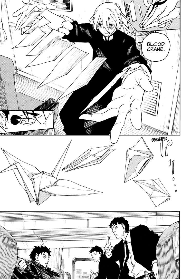 Kagurabachi Manga Chapter 49 page 6 - Deadlock scene