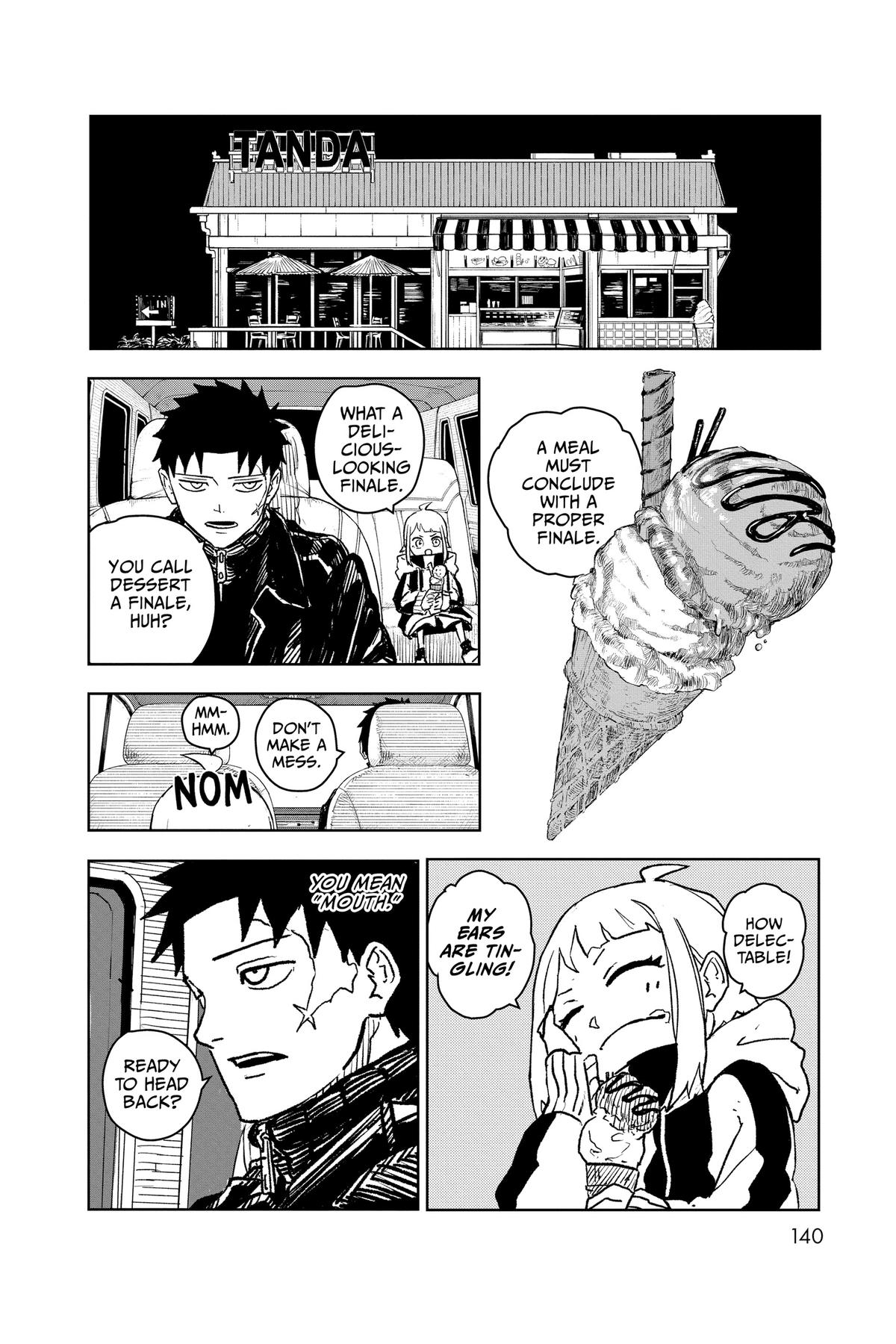 Kagurabachi Manga Chapter 5 page 10 - A Good Meal scene