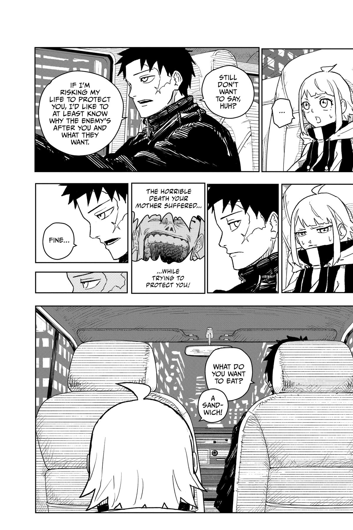 Kagurabachi Manga Chapter 5 page 6 - A Good Meal scene