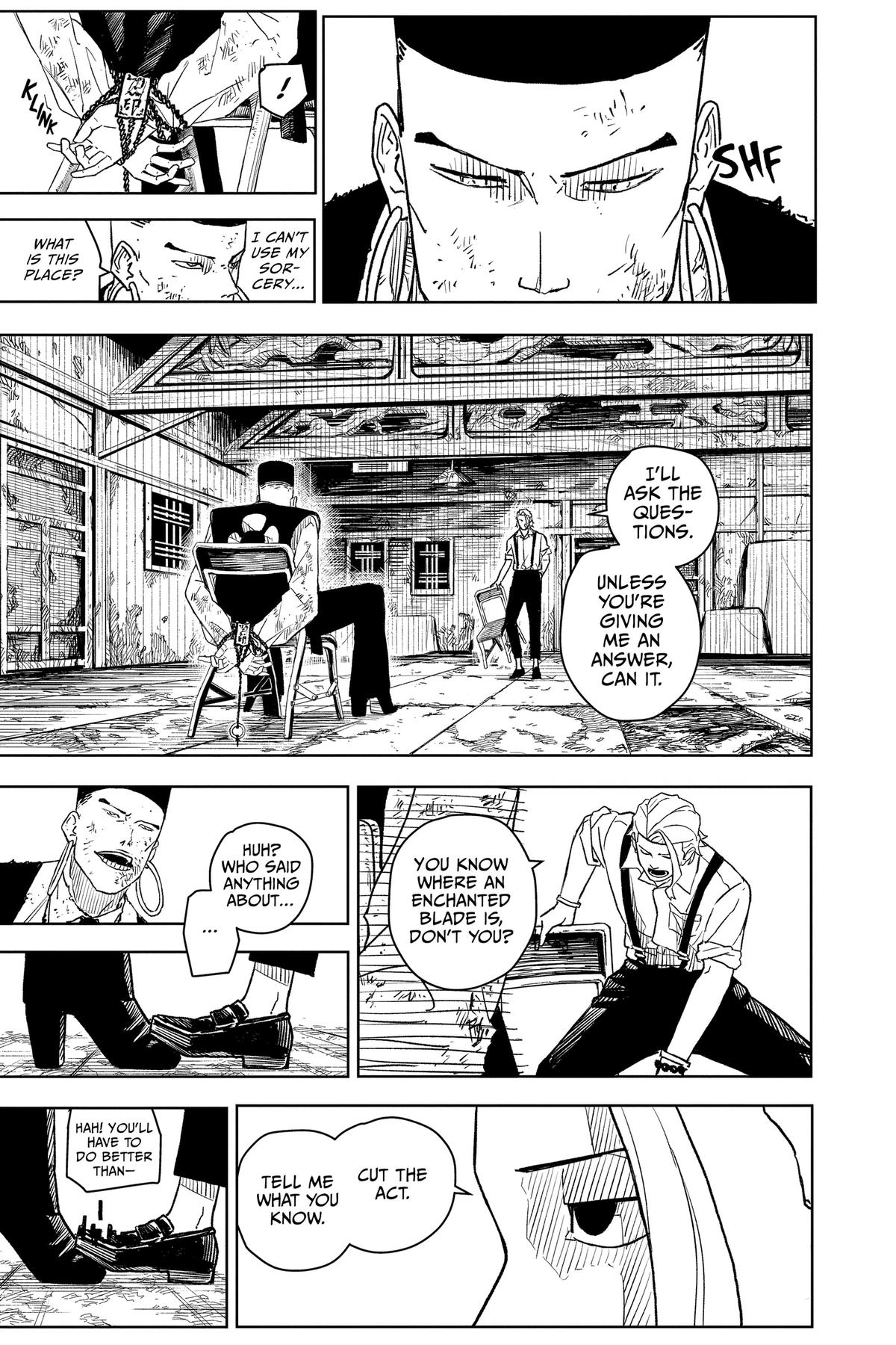 Kagurabachi Manga Chapter 5 page 7 - A Good Meal scene