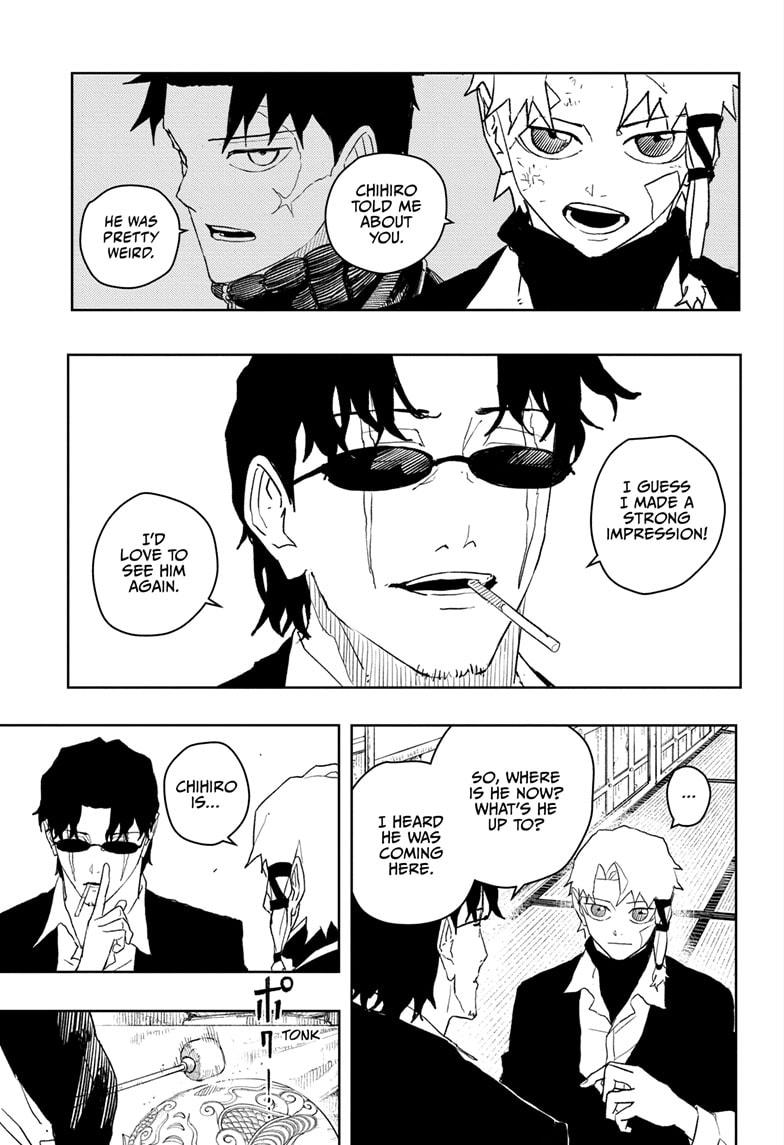 Kagurabachi Manga Chapter 50 page 13 - Interception scene