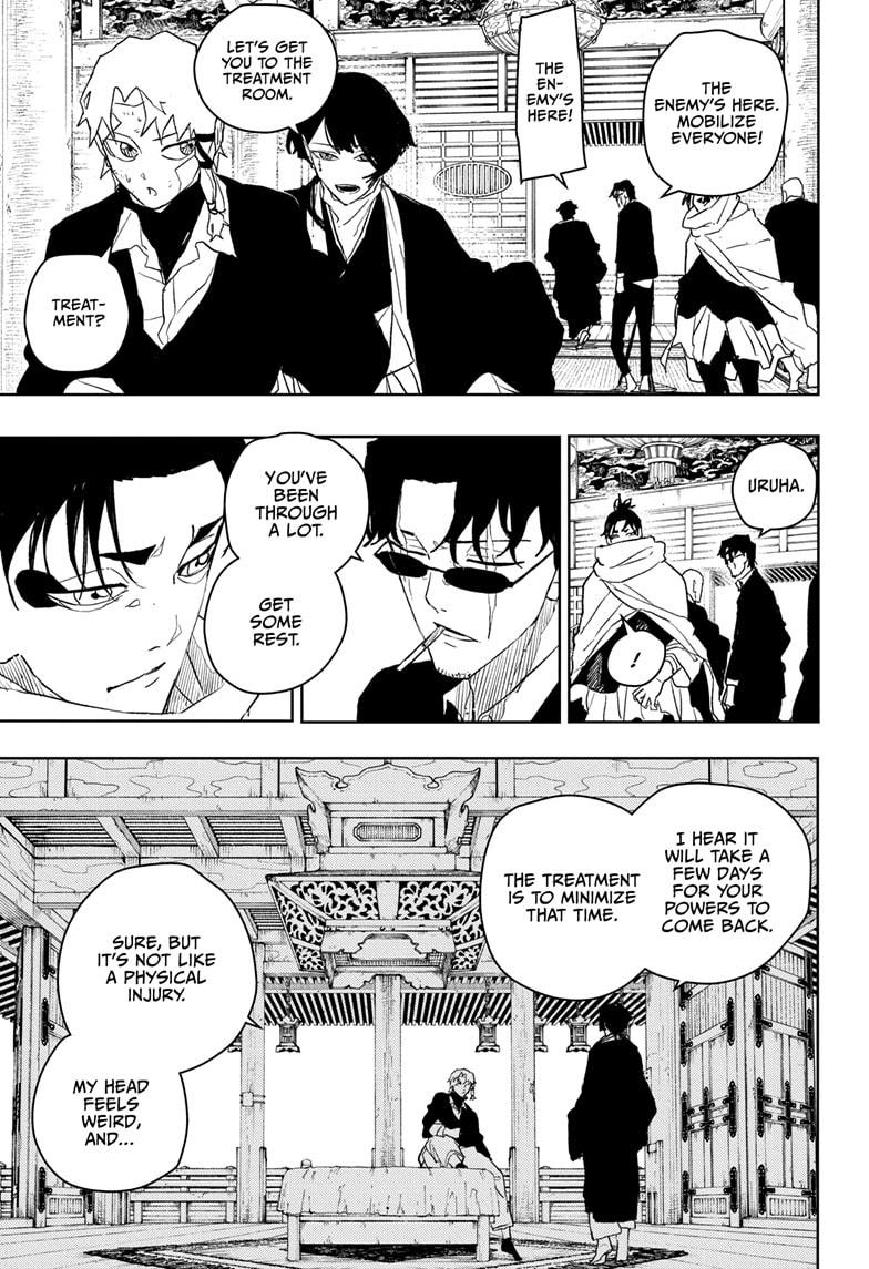 Kagurabachi Manga Chapter 50 page 15 - Interception scene