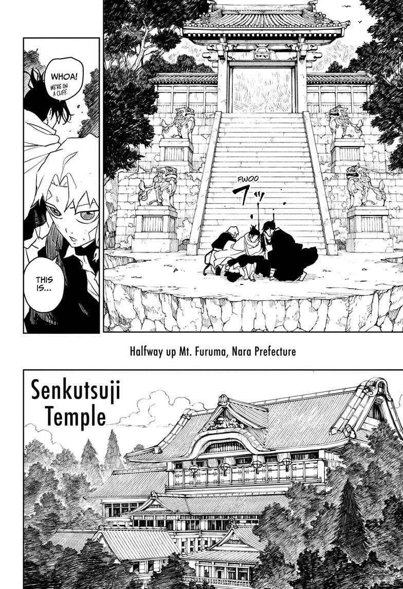 Kagurabachi Manga Chapter 50 page 6 - Interception scene