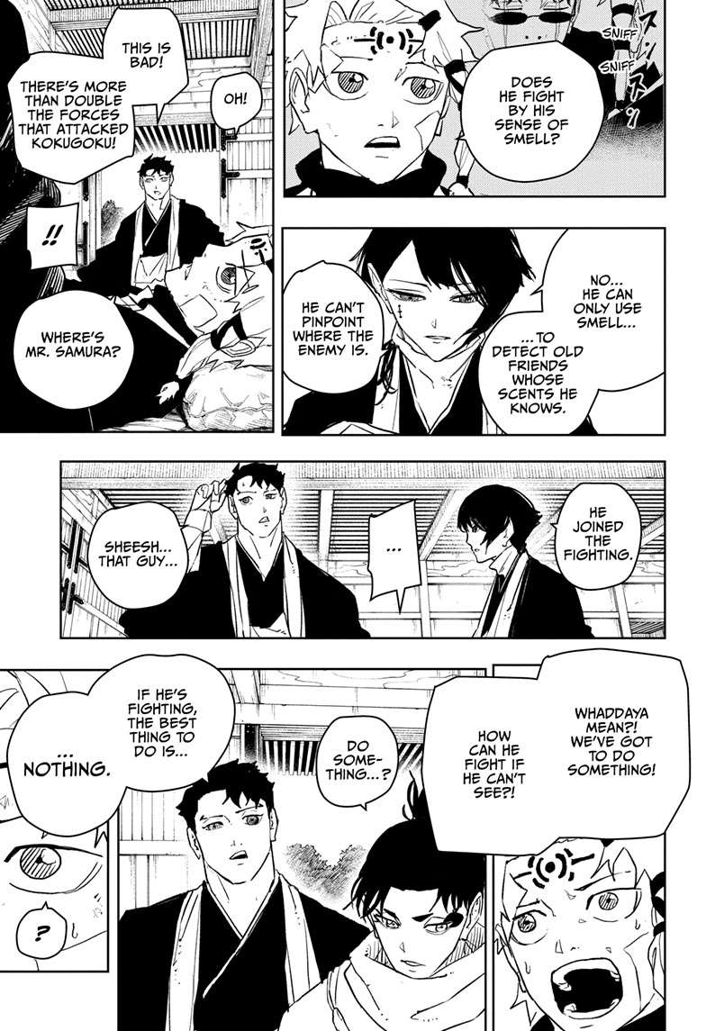 Kagurabachi Manga Chapter 51 page 10 - Samura scene