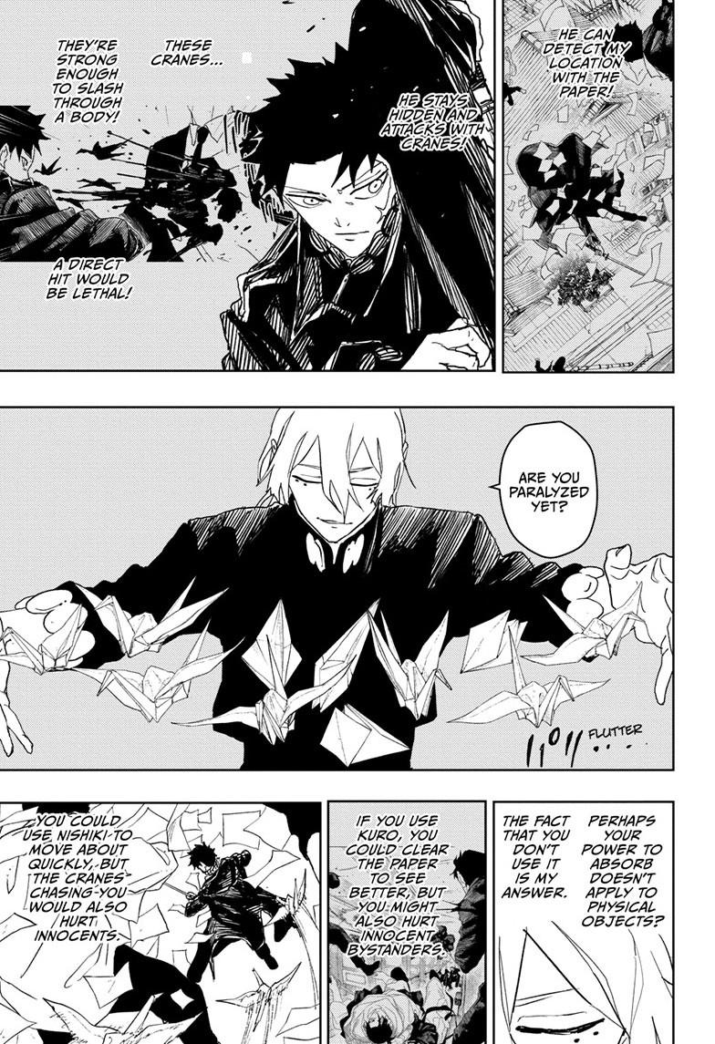 Kagurabachi Manga Chapter 53 page 10 - Darkness scene