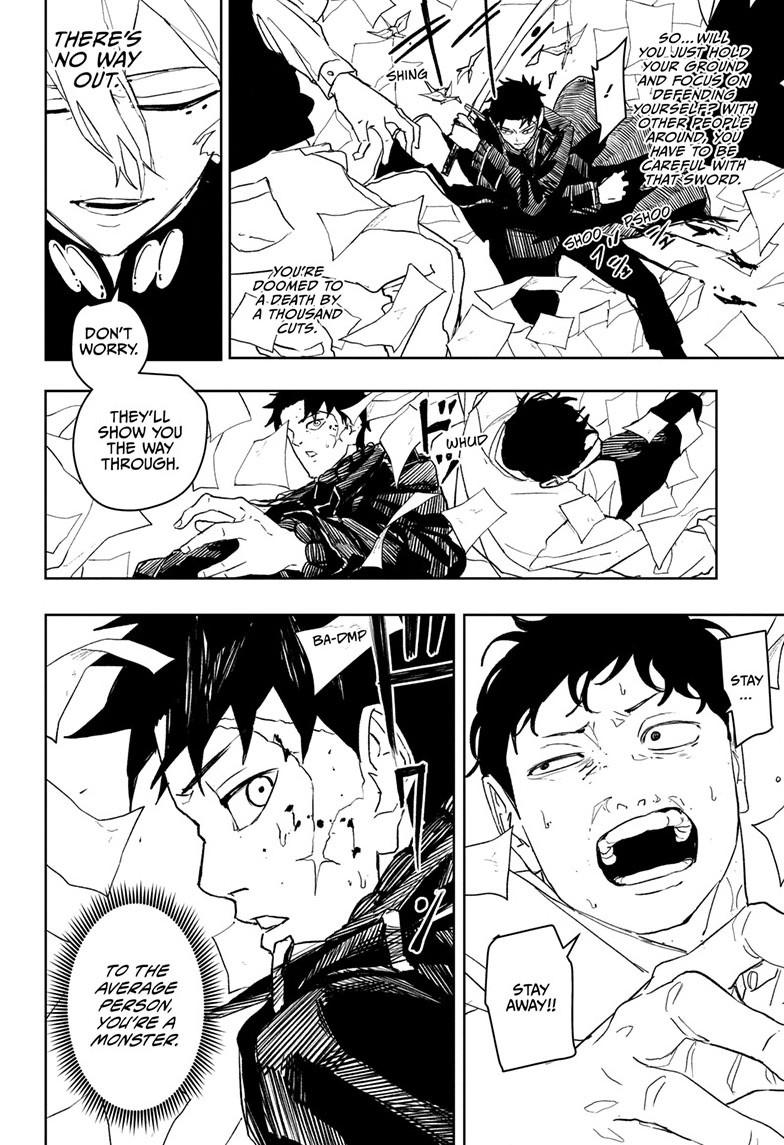 Kagurabachi Manga Chapter 53 page 11 - Darkness scene