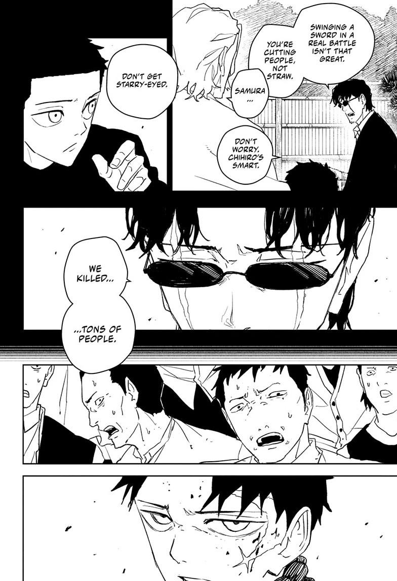 Kagurabachi Manga Chapter 53 page 5 - Darkness scene